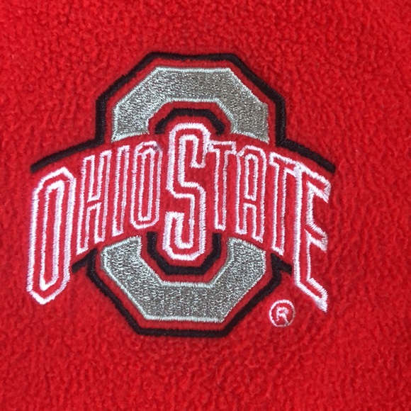 Ohio State fleece 3/4 zip up - Picture 2 of 3